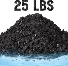 Bulk 25 Lbs Granular Activated Carbon Coconut Hull Water Filter Media 10-18 Mesh