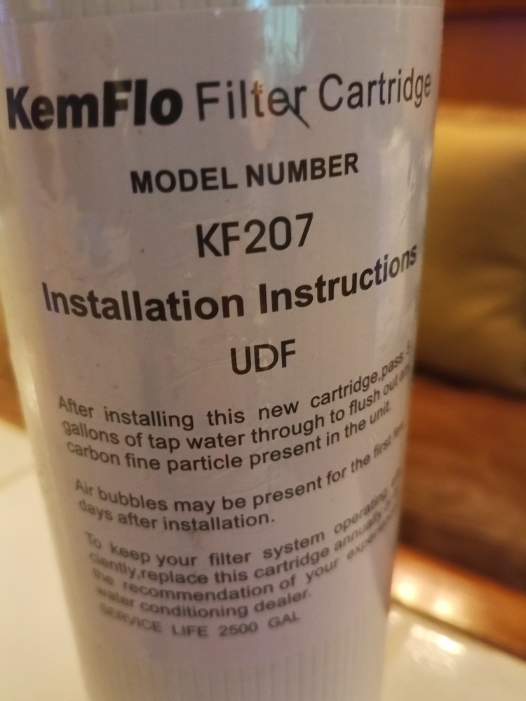 Kemflo Poly Filter Cartridge KF207 Filtration New In Package