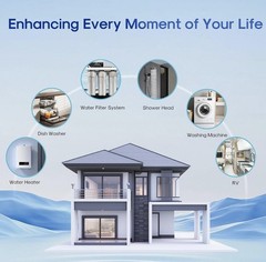 NEW ICEPURE 4 Pack 5 Micron 10″ x 4.5″ Whole House Water Filter, PPL10BB, SEALED