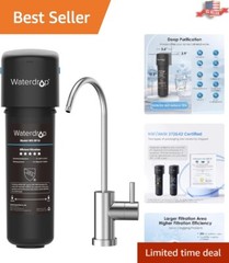 Efficient Under Sink Water Filter System with Premium Faucet – Certified Quality