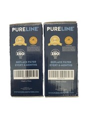 Refrigerator Water Filter Pureline PL-1000 Frigidaire. Replaces WF1CB 2 Each New