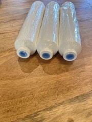 Lot of 3 Tier1 IN-WF0150 Inline Water Filters 10” GAC 1/4” FNPT New Sealed