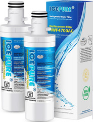 2 PACK RWF4700AC Water Filter Fit for LT1000P, ADQ747935, LMXS28626D, LT1000PC