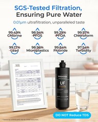 Waterdrop RF10-UF 0.01 μm Water Filter Replacement for Waterdrop 10UA/10UA-UF…