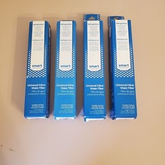 4 Pack Smart Choice Universal Inline Water Filter Fridge Kit Replacement