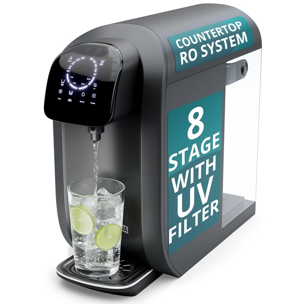 Countertop Reverse Osmosis System 8 Stage UV