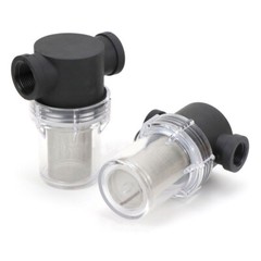 3/4″ 1/2″ 1″ Inline Mesh Strainer Water Pump High Flow Pipeline Filter 40 Mesh
