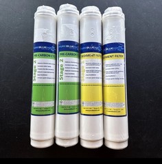 Pure Blue H20 Stage 1 And Stage 2 Reverse Osmosis Replacement Water Filters
