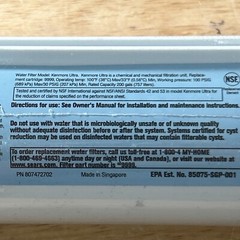 Replacement Kenmore Ultra 9999 Water Filter NEW!