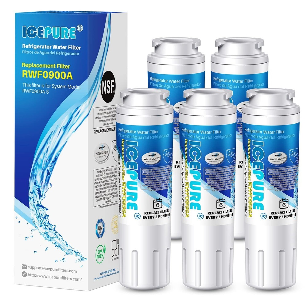 ICEPURE UKF8001 Replacement Refrigerator Water Filter For UKF8001, UKF8001AXX