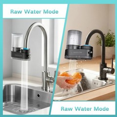 Sinks-Mounted faucetfilterefficientwaterpurificationsystemeffectivelyremovesu…