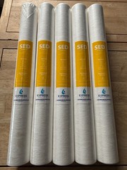 Express Water SED 5 Micron Water Filters- 100% Polypropylene 20″ x 2.5″ – 5 Pack