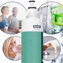 For GE RPWFE Filter Replacement Refrigerator Water Without Chip Material Plastic