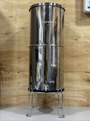 Purewell Gravity Fed Water Filtration System 2.9 Gallons 3-Stage 304 stainless