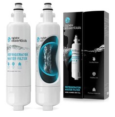 Apex Essentials Model Number RWF-014L Refrigerator Water Filter 2-Pack NEW!!!