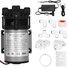 100G RO Booster Pump Kit 1/4,Bring The High-Voltage and Low-Voltage Switches NEW