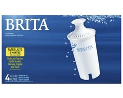 Brita – 4 PACK Replacement Water Filters for Pitchers Dispensers SHTF PREPPING