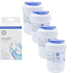 4 Pk Genuine GE MWF GWF 46-9991 MWFP Smartwater Fridge Water Filter FREESHIP