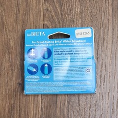 New Genuine Brita Soft Squeeze Bottle Replacement Filters BB02 2-Pack Vtg NOS