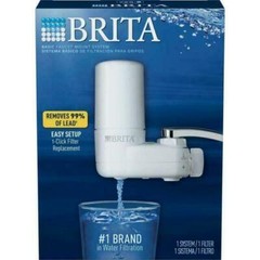 Brita 35214 Basic Tap Water Faucet Filtration System – White