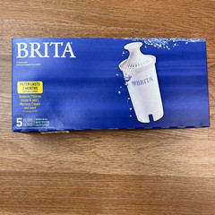 Genuine Brita Water Pitcher Standard Replacement Filters Pack of 5 NEW