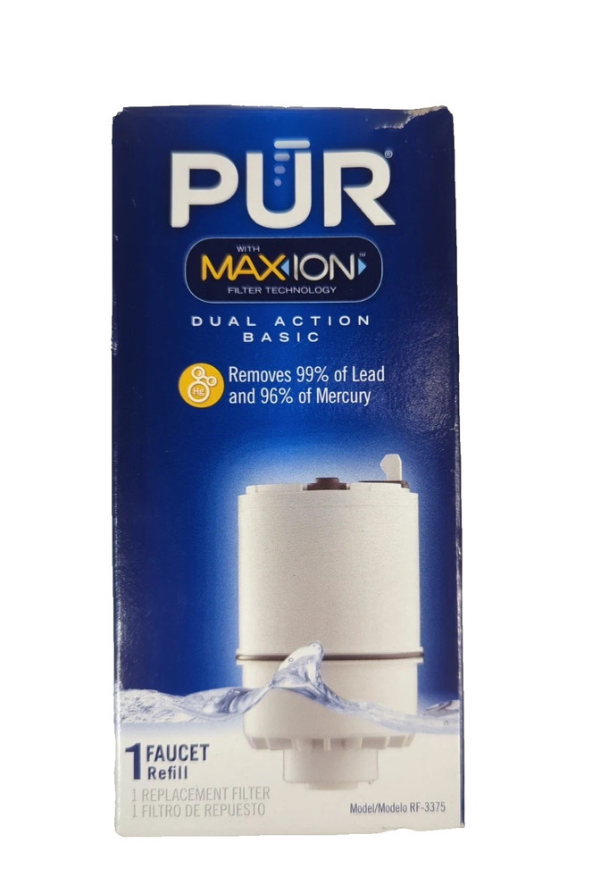 PUR MAXION Basic Replacement Faucet Filter RF-3375 Sealed New Lead Reducing