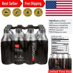12-Pack Ionized Alkaline Water – 99.9% Pure with 9.5 pH for Ultimate Hydration