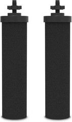 Berkey Water Filter Replacement, 2 Activated Carbon Filters Compatible Gravity