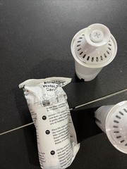 Kirkland etc Pitcher Water Filter Replacements for Brita® Classic 3 Pack White
