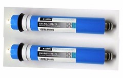 RO Membrane 75 GPD Reverse Osmosis Water Filter MEMBRANE 75 GPD. 2 pieces
