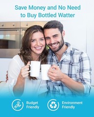 AQUA CREST Refrigerator Water Filter Replacement for Frigidaire® WF2CB®, 1 Pack