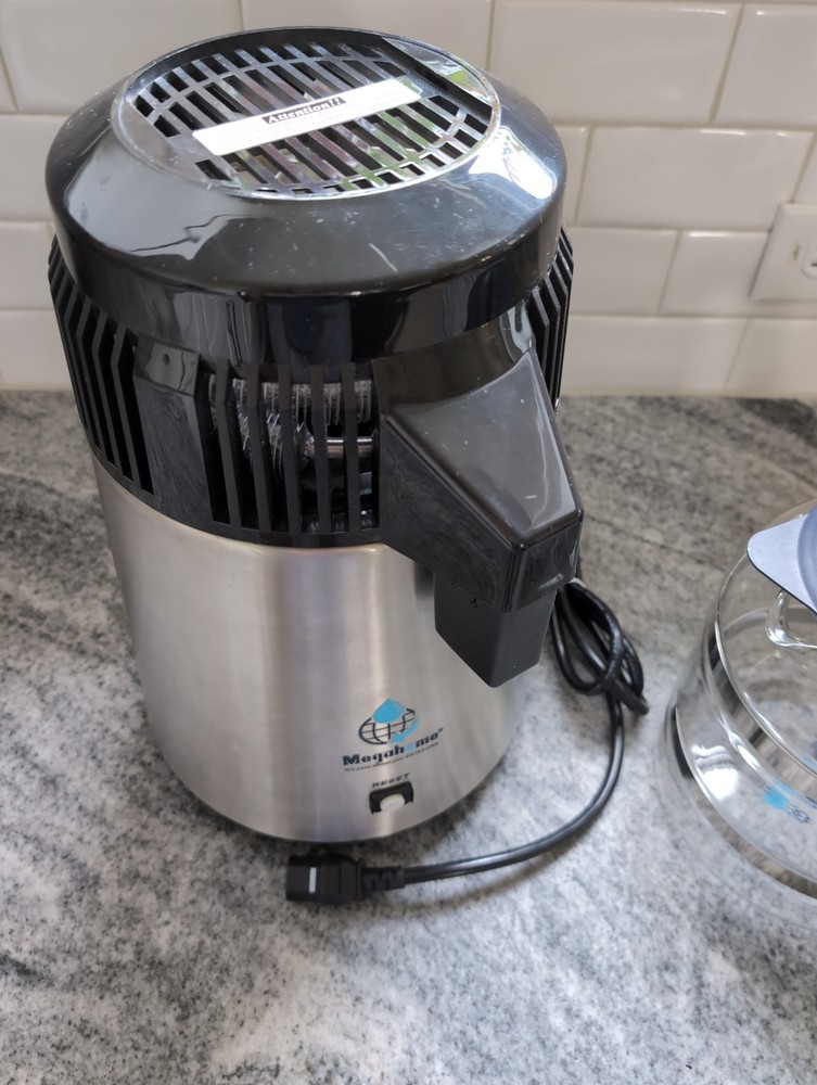Megahome MH943S Water Distiller Glass Jug And Lid, Tested