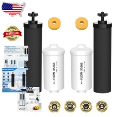 Berkey Water Filter Replacement Combo 4 Pack NSF Certified for Gravity Systems