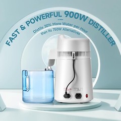 1.6 Gallon Stainless Steel Water Purifier – Automatic Shut-off and Easy Clean