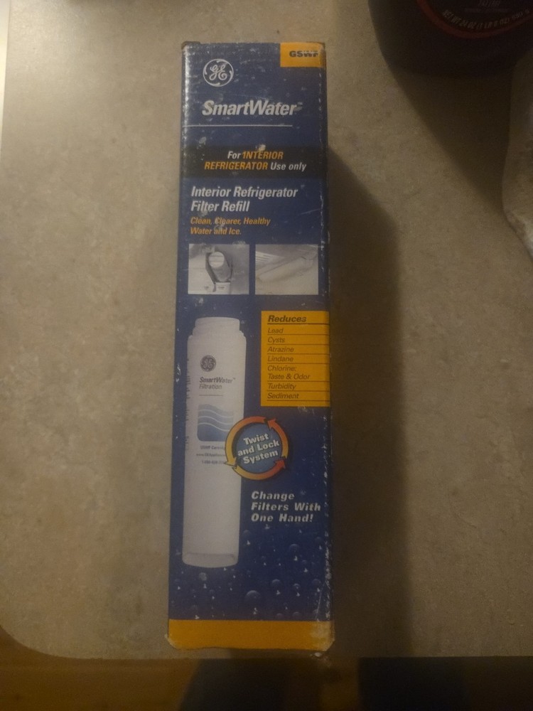 Genuine GE Refrigerator Water Filter Replacement Cartridge GSWF – New in Box