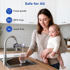 Water Filter Replacement 2 Pack NSF Certified for PUR Faucet Systems