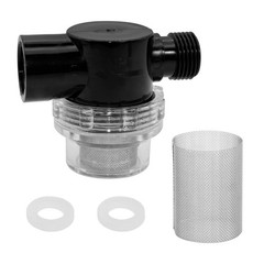 Water Pump Strainer Filter with 50 Mesh Stainless Steel Filter Screen, RV Repla
