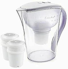 AquaBliss 10-Cup Water Filter Pitcher Cartridge – 3 Pack (FWPC3)