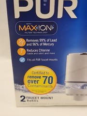 PUR Faucet Mount Replacement Water Filter RF-3375 White 2-Pack