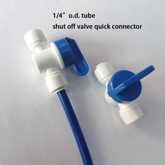 High-Density Polyethylene 10m RO Water Supply Tube with 10 Quick Connectors