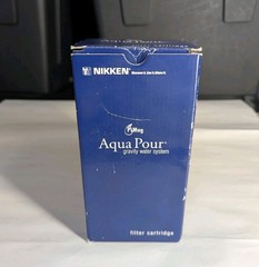 Nikken PiMag Aqua Pour Gravity Water System Filter Cartridge #1361 Damaged Box