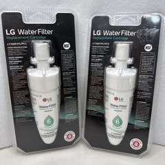 Set of 2 LG Refrigerator Water Filter Cartridge Replacements LT700P Genuine OEM
