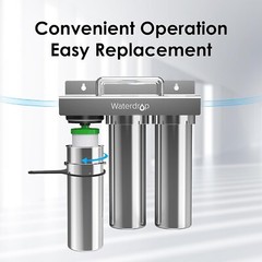 Waterdrop P1 Under Sink Water Filter,Replacement for TST-UF Filtration System(2)