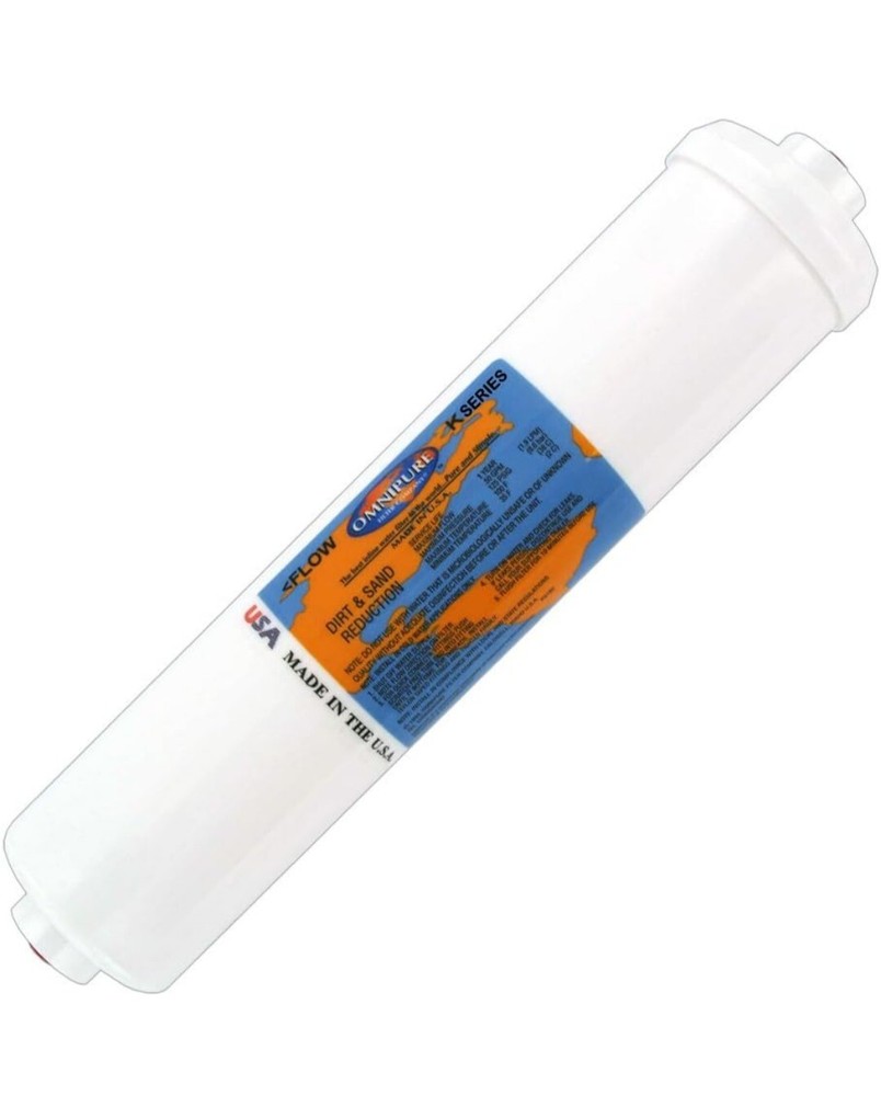 Omnipure K2586-BB GAC Phosphate Inline Icemaker Filters CTO/Scale 1/4″ FPT