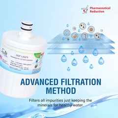 SGF-LA22 Rx Fits for LG LT500P 5231JA2002A 46-9890 Refrigerator Filter (6 Pack)