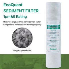 Polypropylene Cotton Water Filter 1 Micrometre/5 Micrometre Rating by EcoQuest