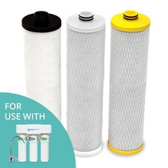 Genuine 3-Stage Claryum Replacement Filters – Removes 99% of Contaminants