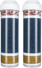 2X RF-1050 Alkaline Water Filter KDF55 – Catalytic Carbon Replacement Cartridge