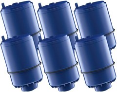 AQUA CREST Water Filter Replacement for RF-9999® Faucet , NSF Certified, 6 Pack