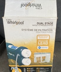 Whirlpool Ultra Ease Dual-Stage Water Filtration System with Faucet WHADUS5